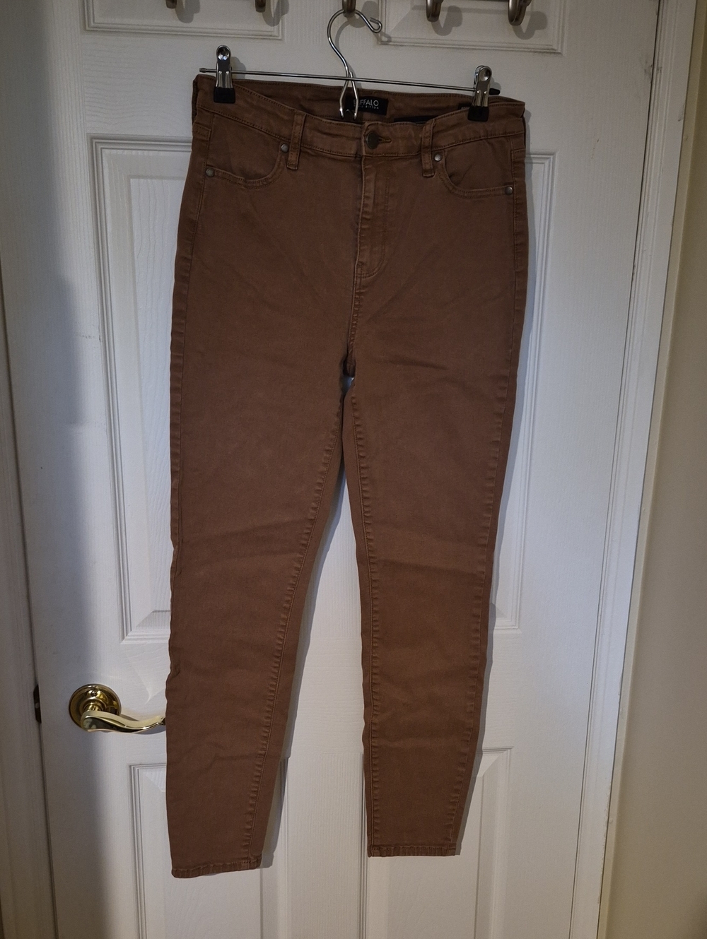 Buffalo David Bitton Hanna High Rise Stretch Skinny Pants - Size 8